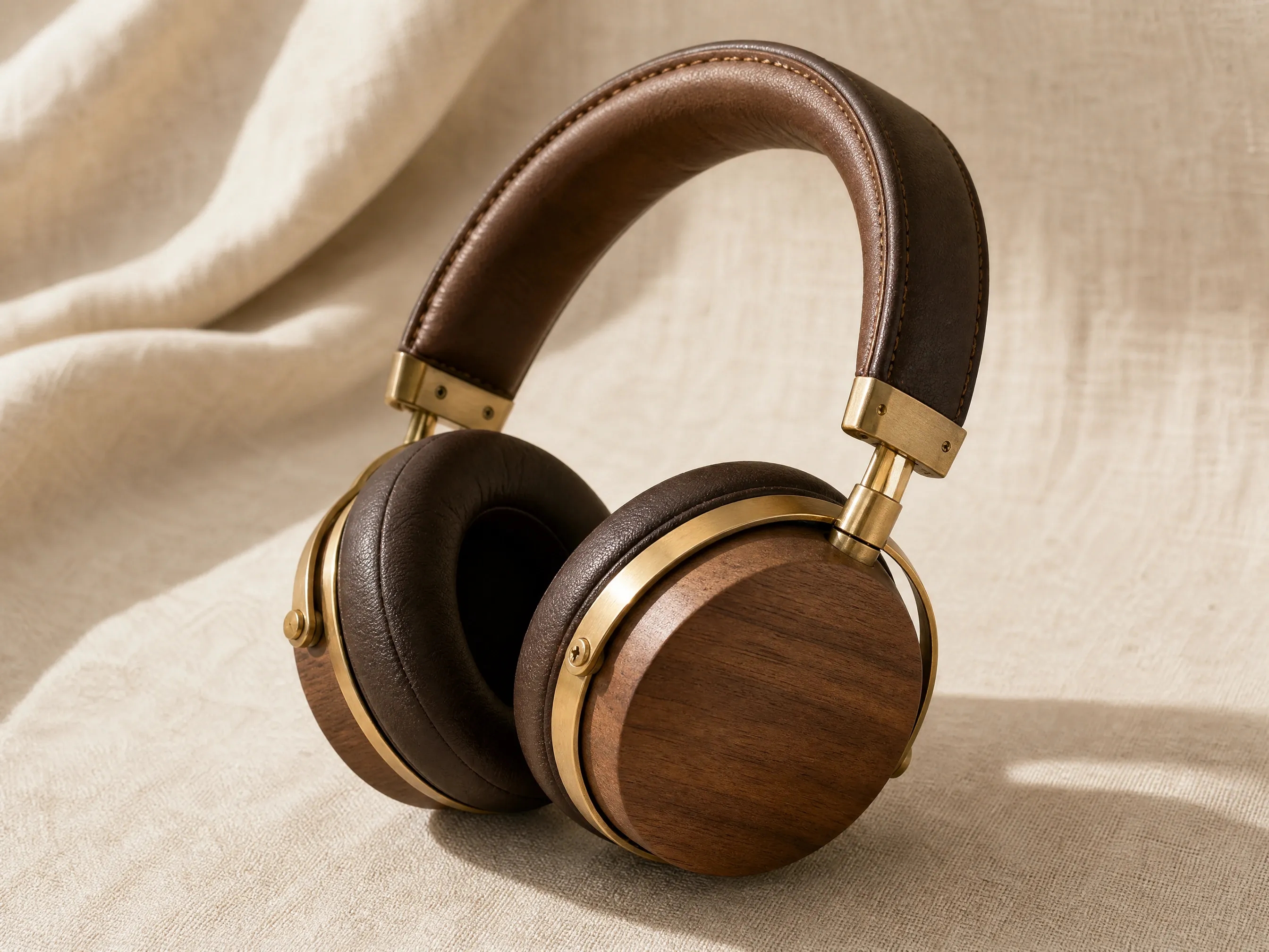 Vintage over-ear headphone