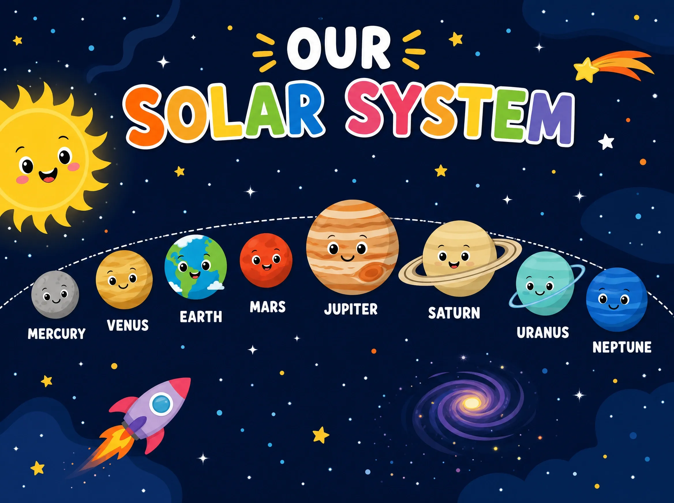 Our solar system poster
