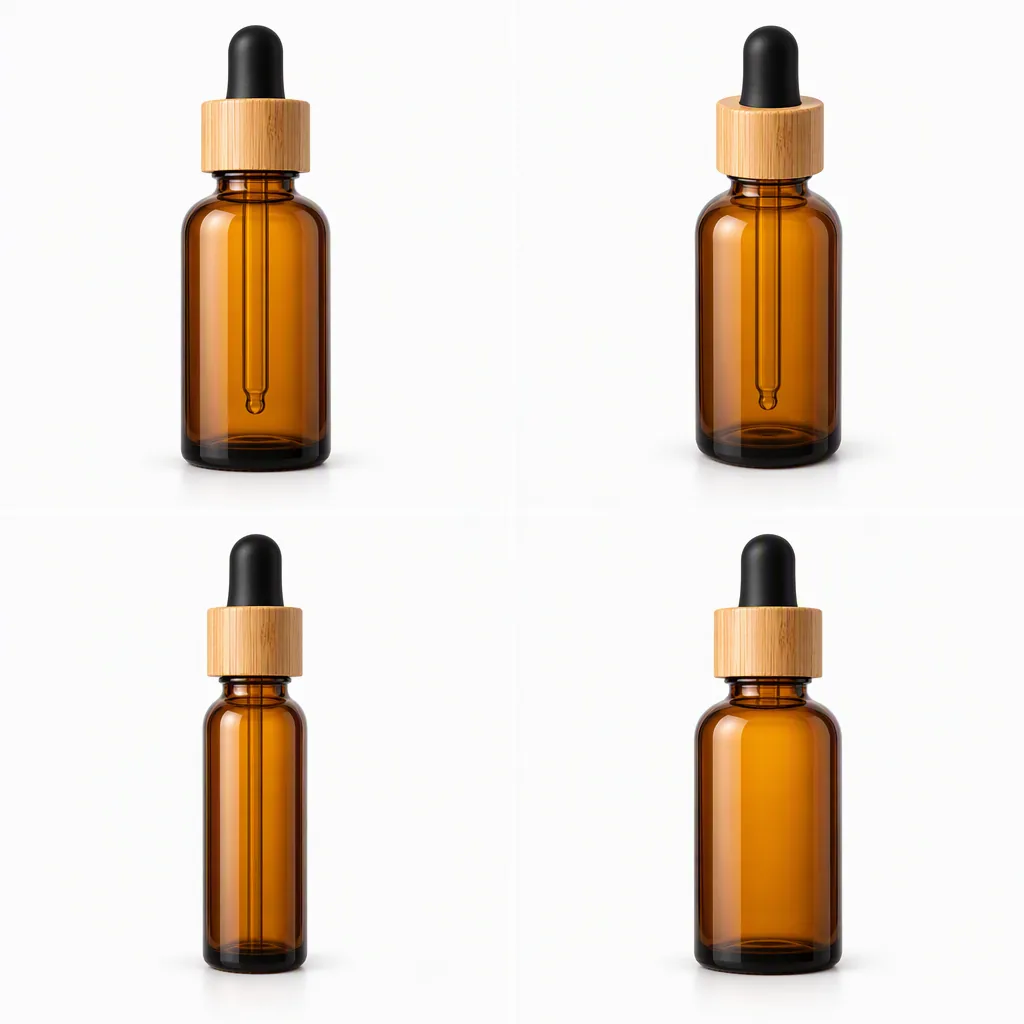 Multi-angle 2x2 product grid example: front, 45-degree, side and back