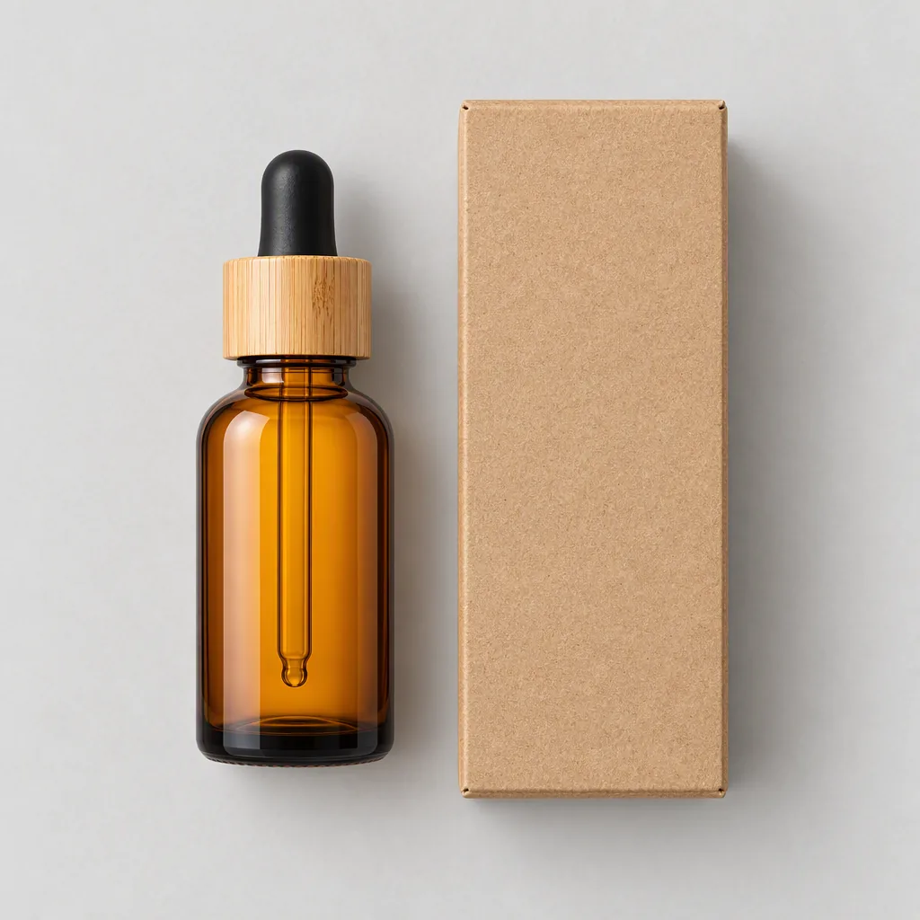 What's in the box flat lay example showing the product and its packaging